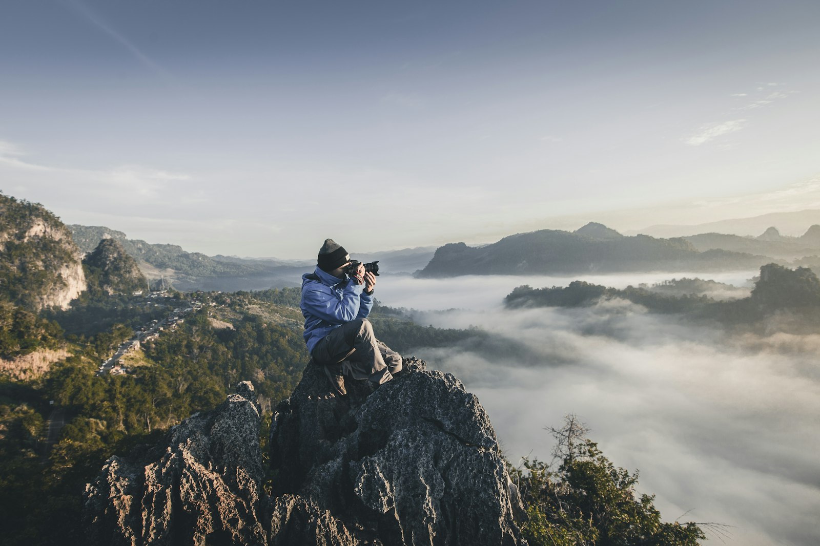 Photographer at work